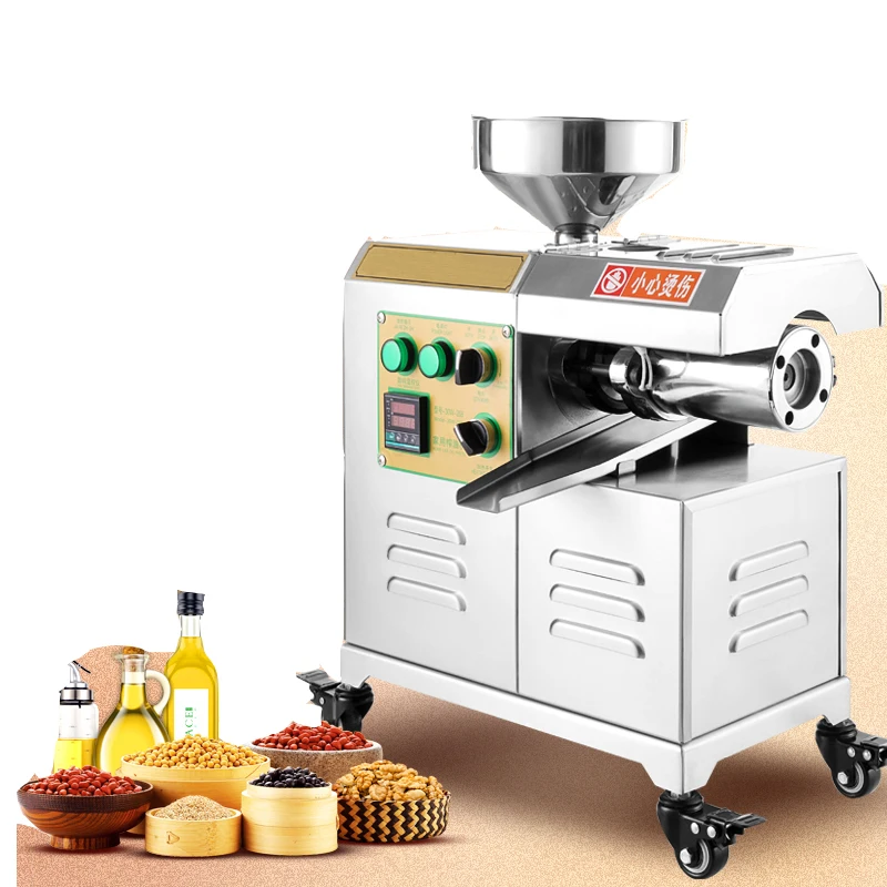 Commercial Peanut Oil Press Machine Pine Nut Kernel Seeds Squeeze