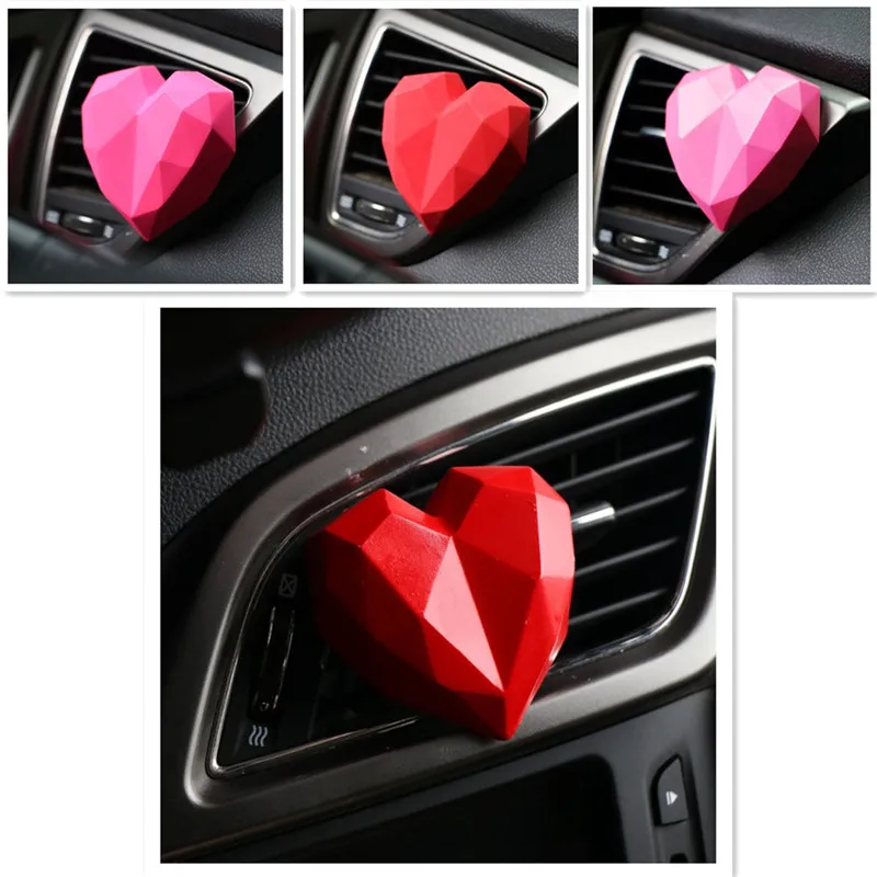 

Essential Oil Diffuser Heart Stone Car Perfume Scent Smell Fragrant 3D Stone Fragrance For Car