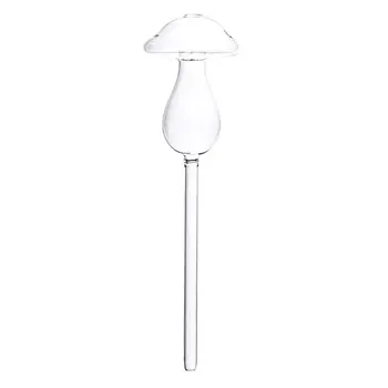 

1 PCS Self Watering Globe Plant Water Bulbs Hand Blown Clear Glass 3 Shapes New