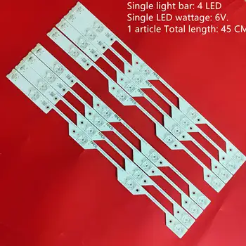

8pcs 4lamps For TCL L48P1S-CF L48P1-CUD B48A858U LED Backlight strip 4C-LB4804-ZM1 4C-LB4804-ZM01J GIC48LB14-3030F2.1e