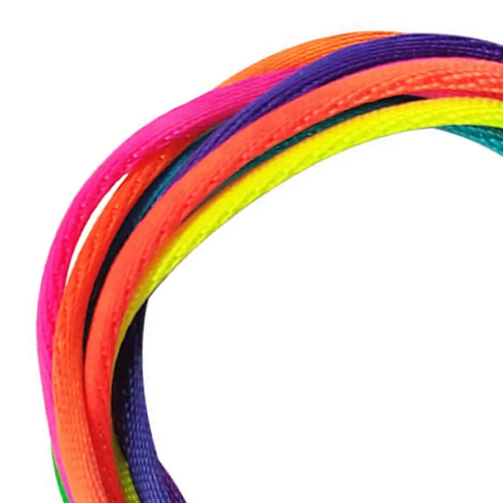 Долгосрочное использование и достаточное обеспечение развлечения Колыбель струна рука игра палец струны игрушки Поставки длина радуга цвет