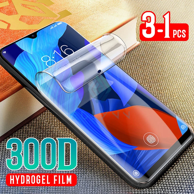 Гидрогелевая пленка с полным покрытием для Huawei P40 P30 Lite Nova 5 5i 5T 6 7 7E Защита экрана