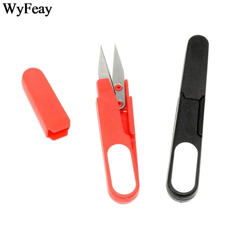 Sewing Scissors Plastic Handle Safety Cover 1 Pcs
