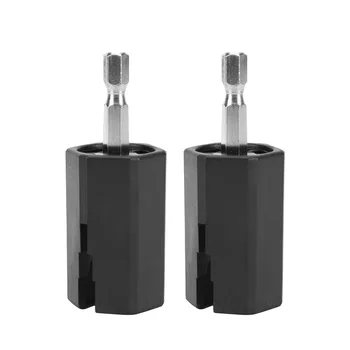 

2pcs Guitar Electric Drill String Winder Head for Mandolin Ukulele Banjo Guitar Repair Tool Musical Instrument Accessories
