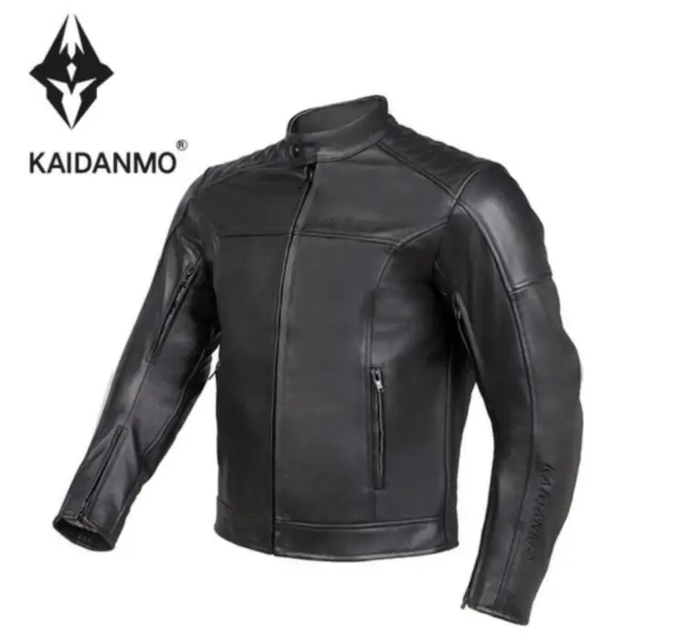 Мотоциклетная куртка мужская натуральная Высококачественная Мото GP Байкерская Одежда для верховой езды с CE колодки