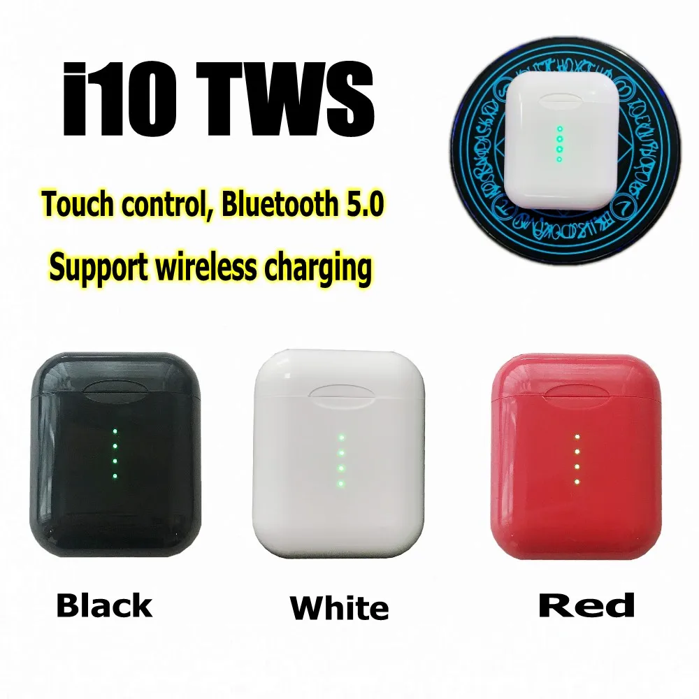 I10 tws i10s оригинальные сенсорные наушники Inteligente Беспроводные Bluetooth 5 0 вкладыши с