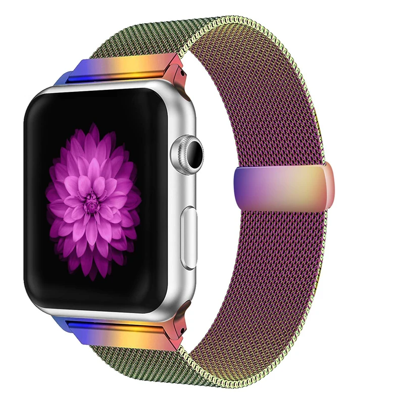 Ремешок для apple watch band 42 мм 38 Миланский ремешок часов аpple 4 3 iwatch correa 44 мм/40 pulseira