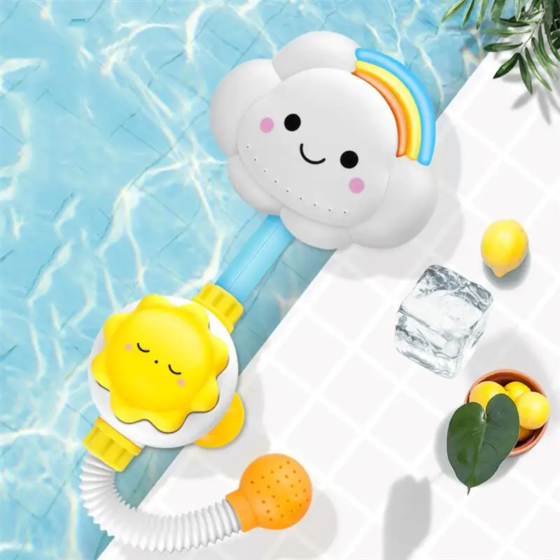 1 шт., игрушка для ванны, игрушка для купания, Игрушки для ванны, радуга, игрушка для душа, восхитительные Спринклерные игрушки для детей, для малышей