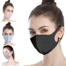 Модная маска для лица и рта, хлопковая, зимняя, теплая, Пылезащитная, Пылезащитная, моющаяся, многоразовая, с рисунком аниме, Kpop, для женщин и мужчин, муфельные маски