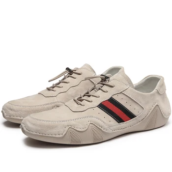 

2020 New Arrival Men Comfortable Rubber Sole Casual Мужская Повседневная Обувь Solid Color