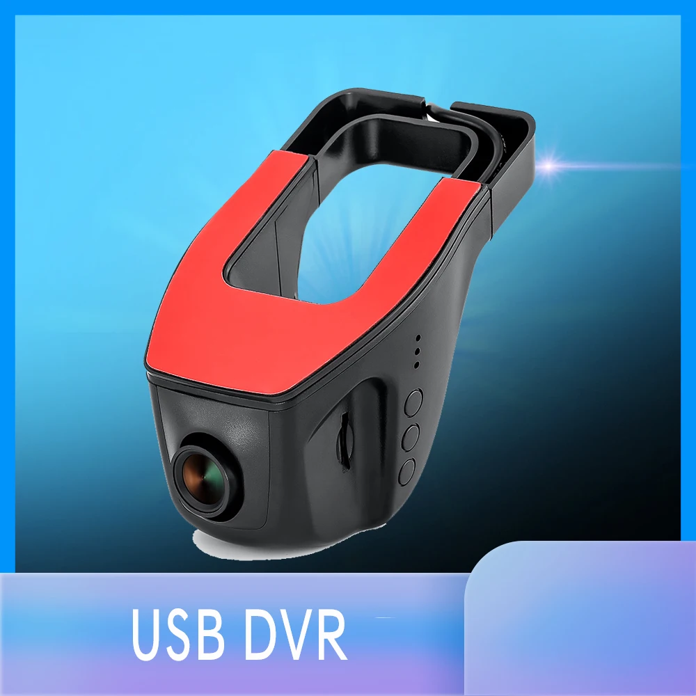 Автомобильный видеорегистратор 1080P USB Ночной версии цифровой для Android DVD GPS плеера
