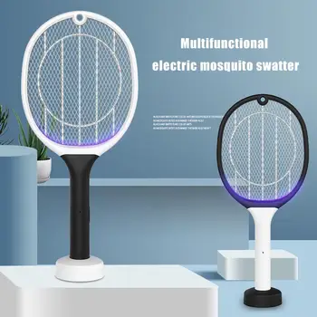 

Insect Fly Bug Mosquito Swatter Racket Metal Mesh USB Electric Handheld Mosquito Killer Portable Mosquitos Killer Pest Control