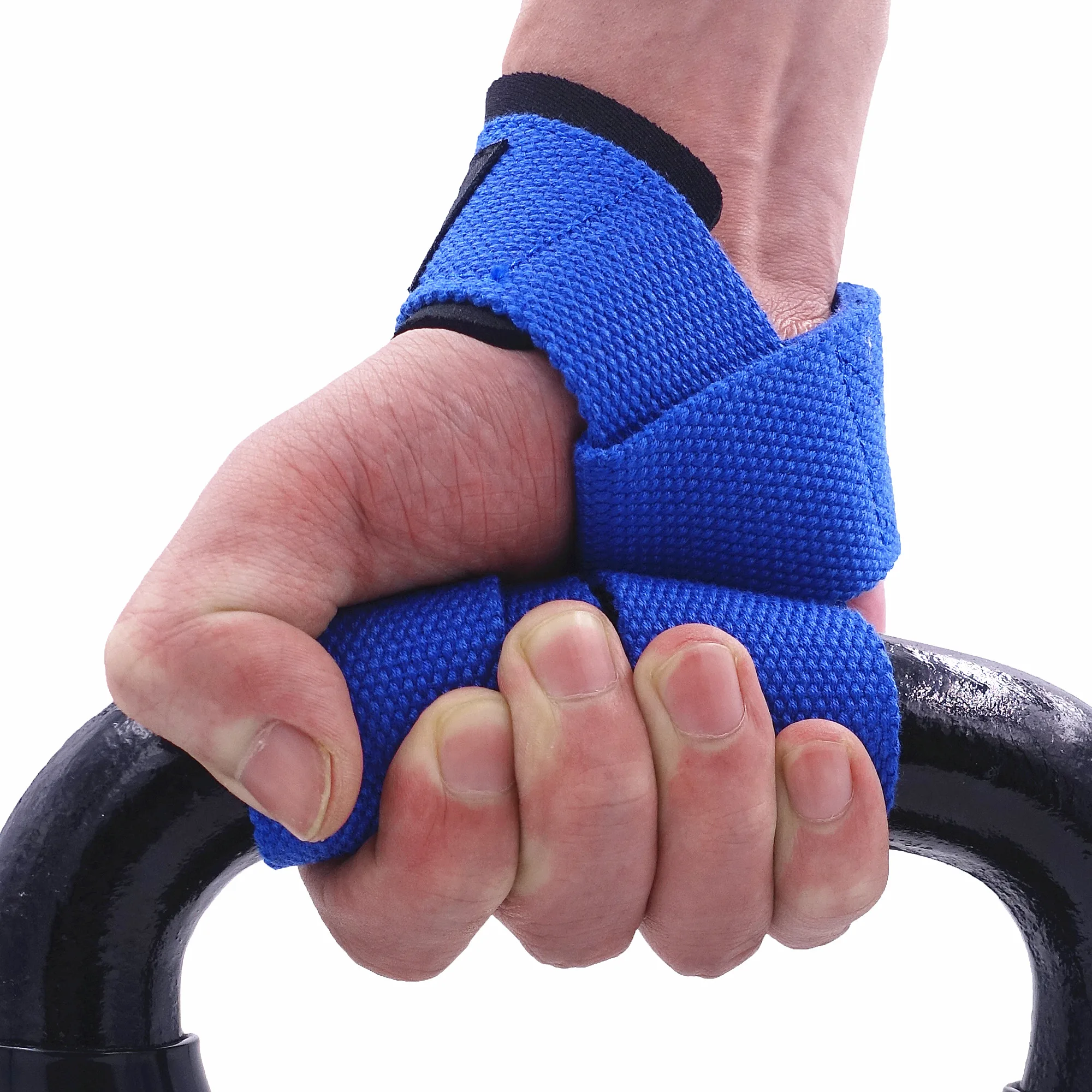 Fitness Lifting Wrist Strap Brace for Weightlifting Crossfit Bodybuilding Support Kettlebell Dumbbell Weights Strength Workout 4