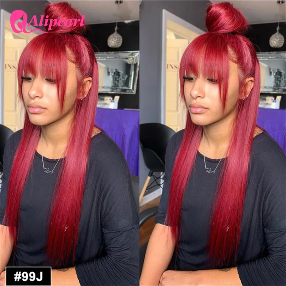Alipearl Hair Wigs Brazilian Straight Human Hair Wigs With Bangs For Black Women Full Machine Made 99j Wigs Ali Pearl Hair Full Machine Wigs Aliexpress Alipearl Hair Wigs Brazilian Straight Human Hair Wigs With Bangs For Black Women Full Machine Made 99j Wigs Ali Pearl Hair Full Machine Wigs Aliexpress