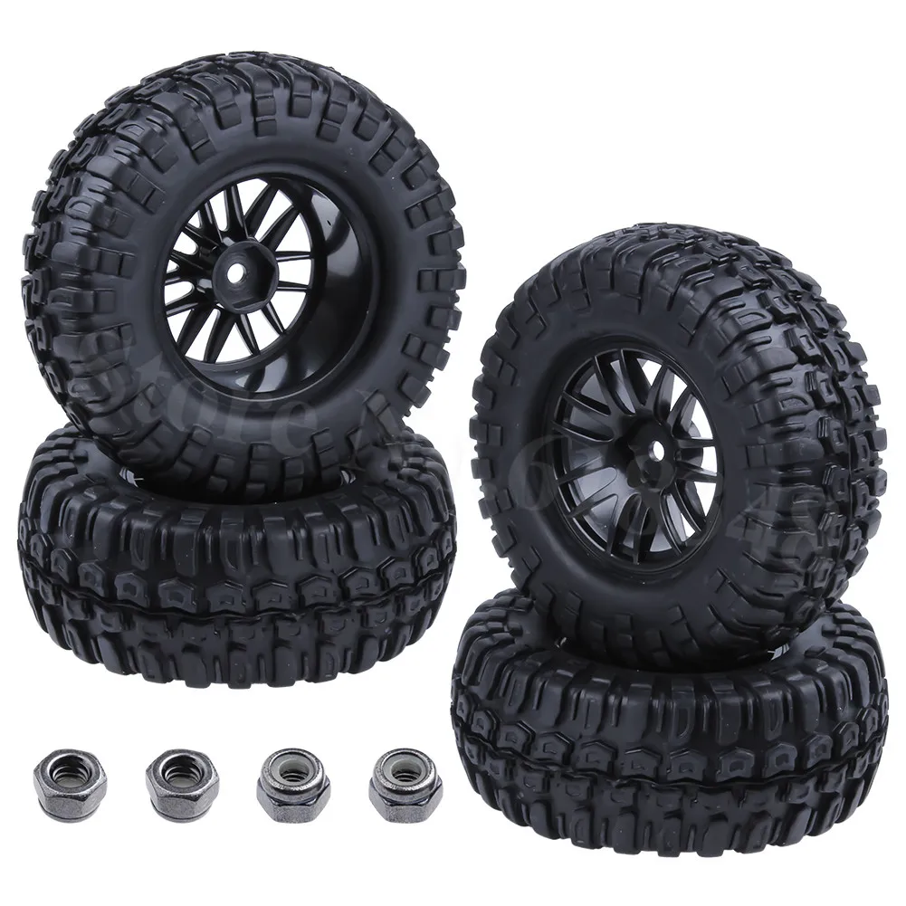 Шины и диски для колес 4x96 мм 1 9 дюйма набор с пеной 1/10 масштабе RC Rock Crawler axic SCX10 RC4WD D90