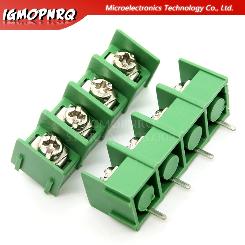 10 шт./лот KF8500-4P мм 300 в 8 5 шаг pcb винт блок 4pin В 20A | Электронные компоненты и