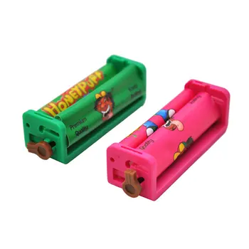 

70mm Plastic Cigarette Rolling Device Tobacco Paper Rolling Machine Adjustable Handmake Smoking Paper Roller