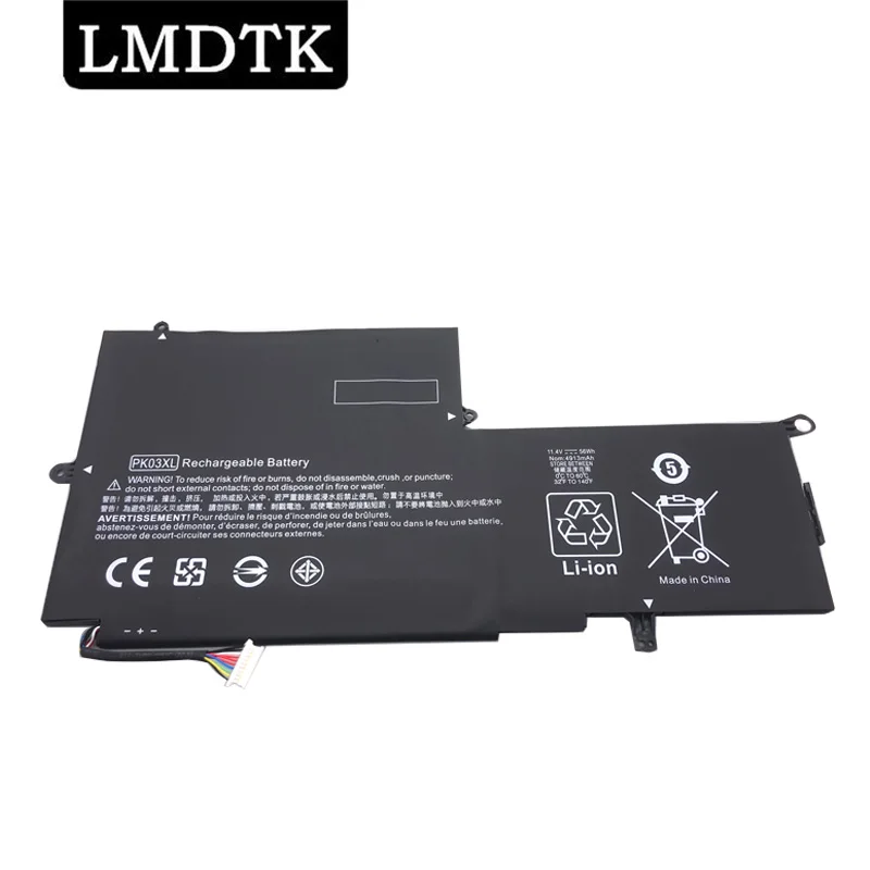 LMDTK Новый PK03XL Аккумулятор для ноутбука HP Spectre Pro X360 13 HSTNN-DB6S 6789116-005 11 4 V 56W |