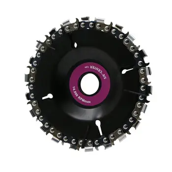 

Angle Grinding Disc Chain Saw Blade 4 inch 14 Tooth Finish Cutting Engraving Sharping Wood Plastic Hard Rubber 72XD