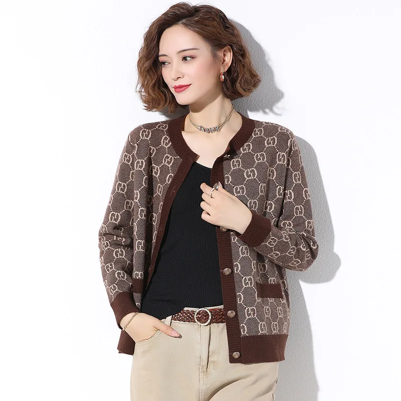 GETSPRING Women Shirt Knitting Patchwork Irregular