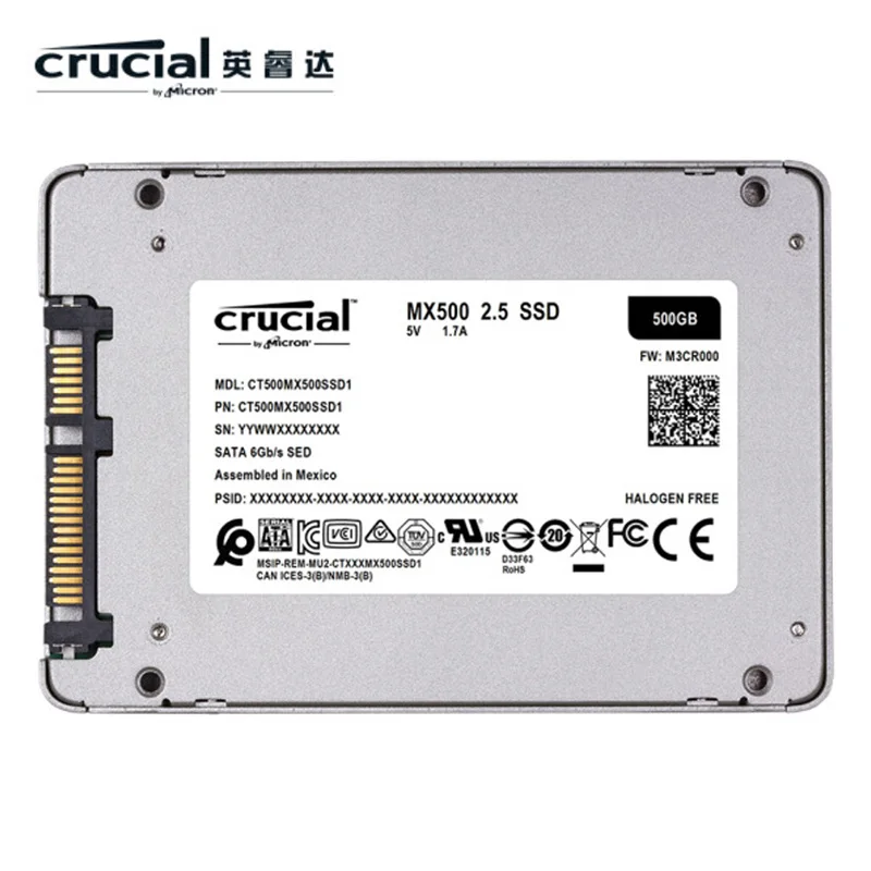 Disco Rígido pc Placa-mãe Cpu 250gb 500gb 1tb 2tb 4tb Bx500 480g Disco Sólido Interno Ssd Hdd 240gb Sata 30 - Imagem 4