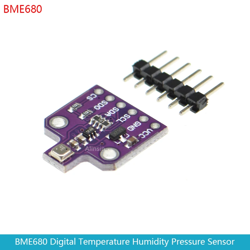 BME680 Digital Temperature Humidity Pressure Sensor CJMCU-680 High Altitude Module Development Board | Электронные компоненты и