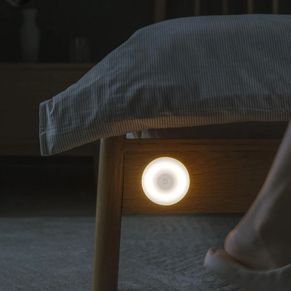 Ночник Xiaomi Mijia 2 ночник инфракрасный датчик движения и освещения вращение на 360