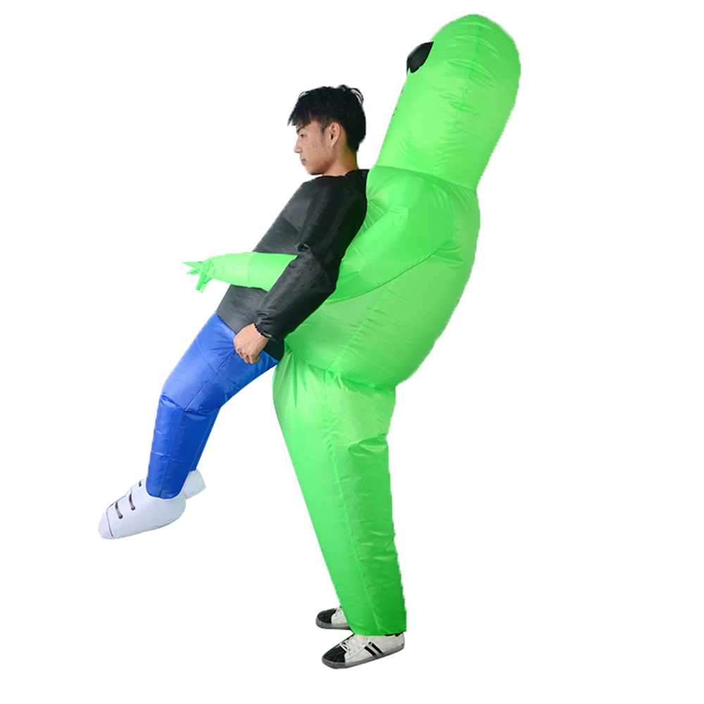 

Hot New Inflatable Costume Adults Green Ghost Inflatable Costume Inflatable Fancy Dress for Halloween Cosplay Dress Up Halloween