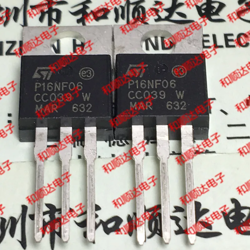 10 шт./лот P16NF06 STP16NF06 новое место, чтобы-220 60V 16A