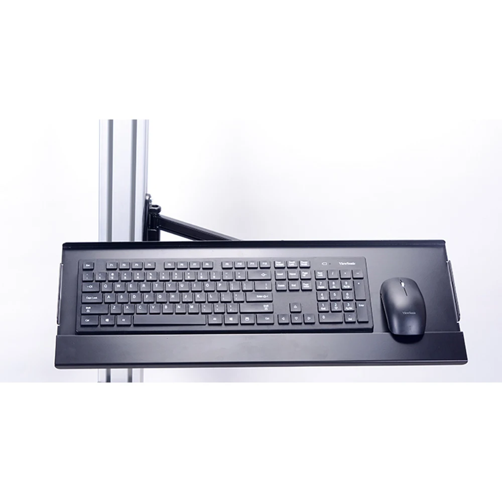 suporte rotativo para teclado suporte de parede de alumínio para simulador de games de corrida simracing