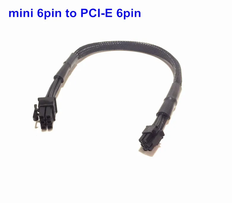 Conjunto Pcie Gpu da Placa Gráfica Cabo de Alimentação para Mac Pro2023 Mini 8pin para 8pinmini 8pin para Dupla 6pin Peças - Imagem 4