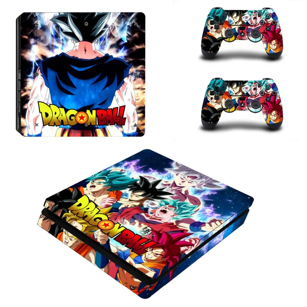 Dragon Ball полное покрытие лицевые панели PS4 тонкая кожа Наклейка для playstation 4 консоль и контроллер PS4 тонкая кожа стикер винил