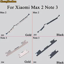 ChengHaoRan 1 шт. Боковая кнопка включения выключения кнопки громкости для Xiaomi Max 2 Note 3 запасные части