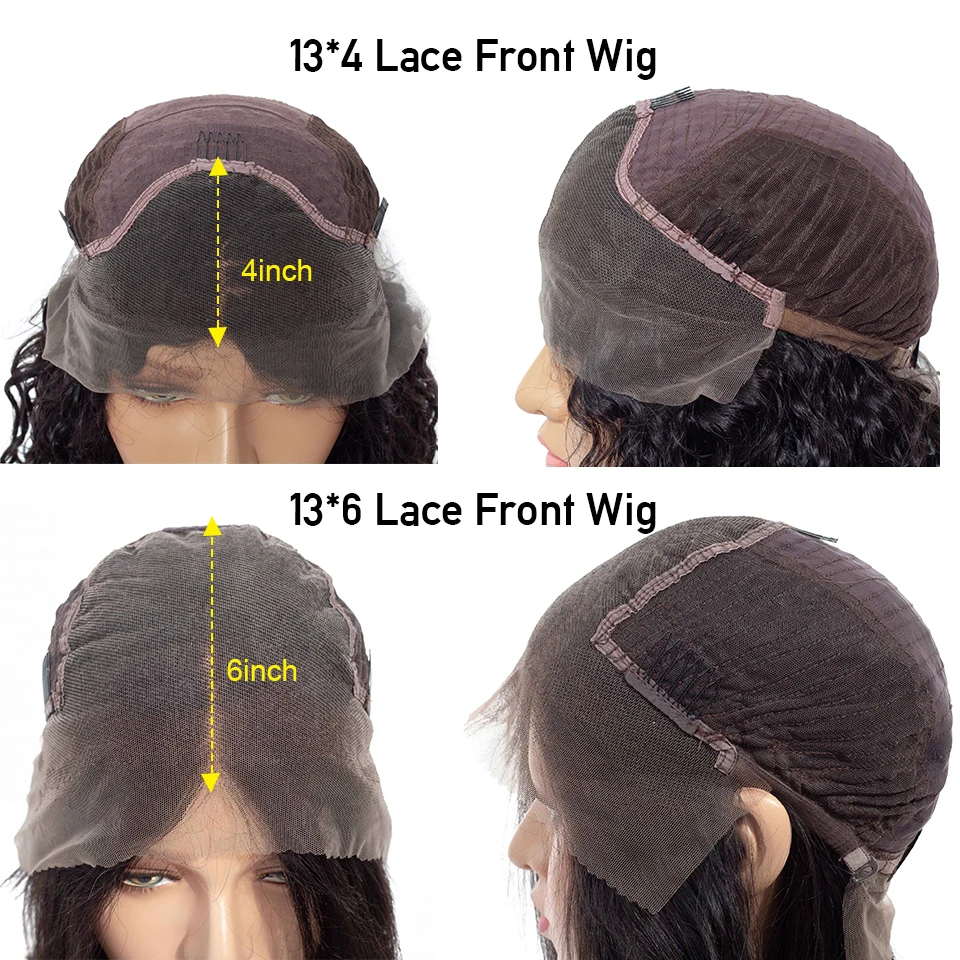 13x6 Синтетические волосы на кружеве человеческих волос парики для чернокожих Для женщин с ребенком волос бразильский человеческих волос объемная волна Синтетические волосы на кружеве парик отбеливатель узлов