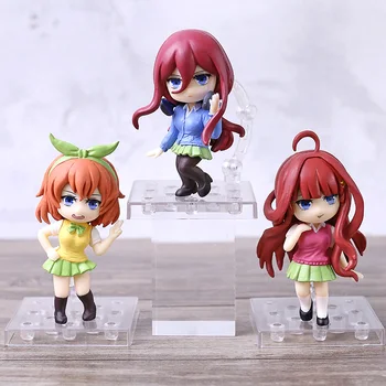 

The Quintessential Quintuplets Nakano Miku Itsuki Yotsuba PVC Figures Toys Dolls 3pcs/set