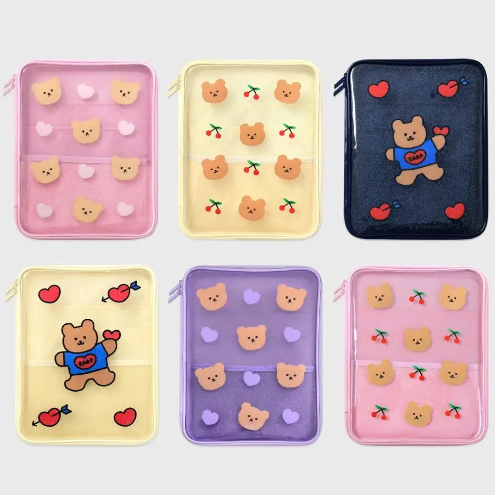 

For ipad air 4 10.9 Portable Bag cute cartoon For iPad Pro 9.7 Air 2 3 10.5 11 Case For Xiaomi Huawei 10.8 tablet Sleeve Bag