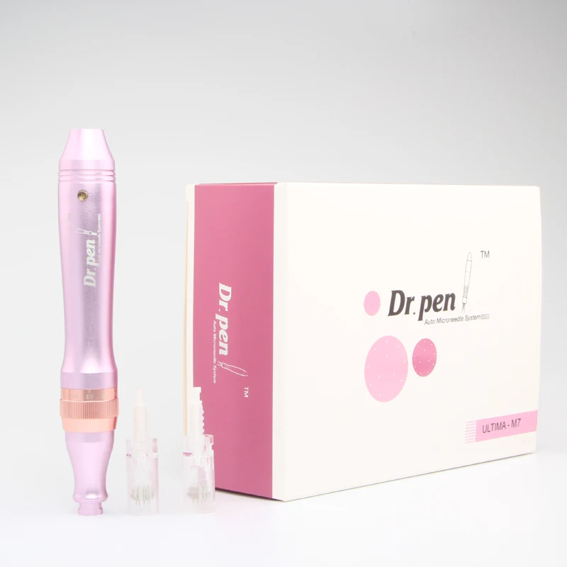 Dr. Pen M7-C Derma Microneedling ручка Полуперманентная вышивка тату бровей машина микро штык прото иглы картриджа устройства