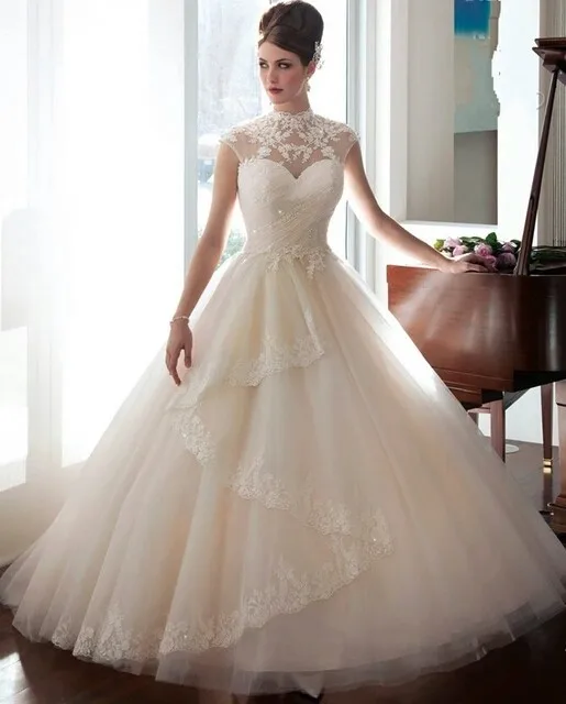 Vestido de noiva, элегантное бальное платье,, рукав-крылышко, шлейф, кружево, принцесса, свадебное платье, платья для матери невесты