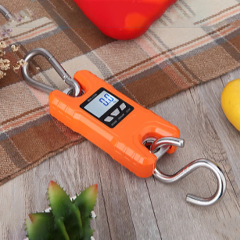 500kg 100g Weight Balance Heavy Duty LED Backlight Kitchen Tool Stainless Steel With Hanging Hook Crane Scale Mini Digital