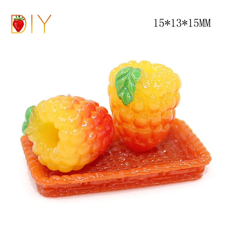 

Miniature Food Play Fruit Shape Ornaments, Handmade DIY Jewelry, Earring Decorations Accessories, Craft Supplies, Art Material
