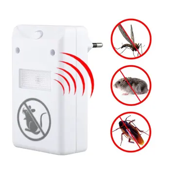 

1pc Pest Rodent Repeller Home Electro Magnetic Ultrasonic Electronic For Lustrating Mouse Mosquito Insect