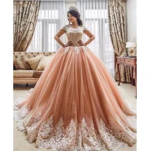 Пышные платья, роскошное бальное платье, vestido de 15 anos de debutante, милые 16 платьев, Дубай, арабские Бальные платья на день рождения