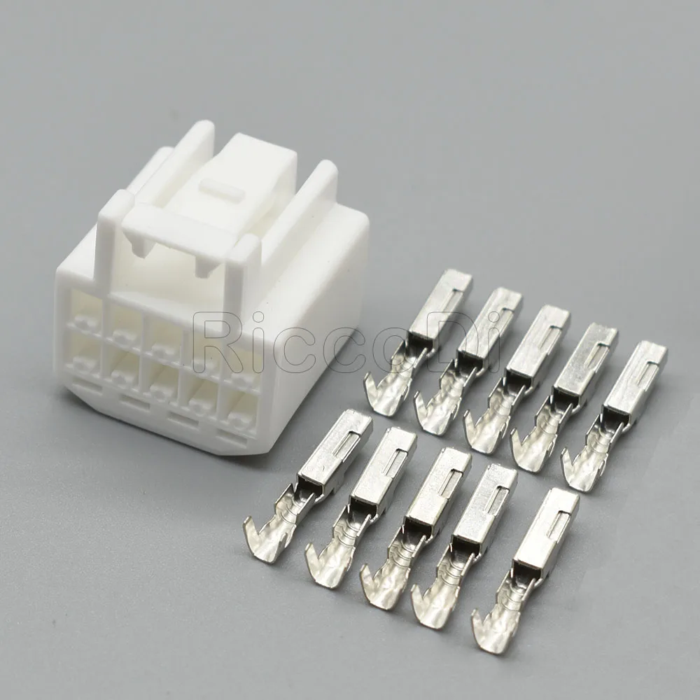 1-20 Sets 10 Pin AMP Automobile Electrical Female Connectors For VW BMW Audi Toyota NISSAN DJ7103Y-2.2-11/21 wire connector terminals wire connector electrical connectors electrical connector cable connector