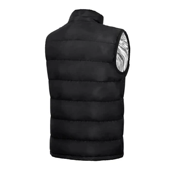 9 Heated Vest Zones Electric Heated Jackets Men Women Sportswear Heated Coat Graphene Heat Coat USB Heating Jacket For Camping 5