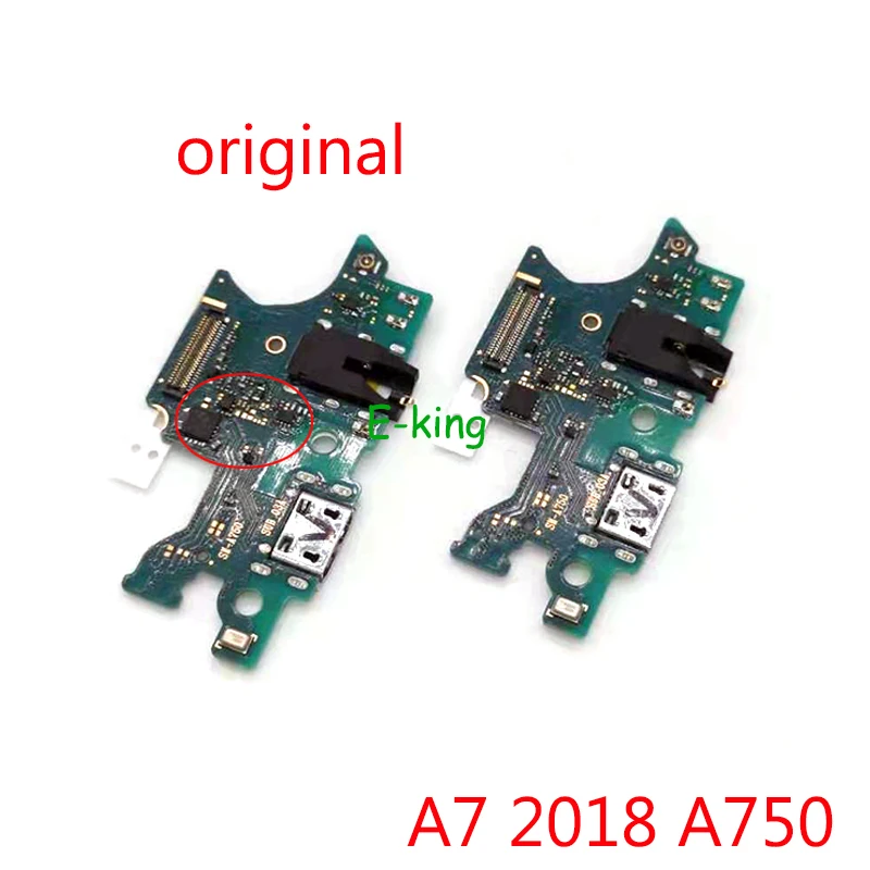 For Samsung Galaxy A7 2018 A750 A750F USB Charging Dock Port Connector Flex Cable | Мобильные телефоны и аксессуары