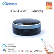 WIFI Smart RF433 IR Remote Control Universal Infrared Controller for TV AC DVD Garage Door Works with Siri Google Home Alexa