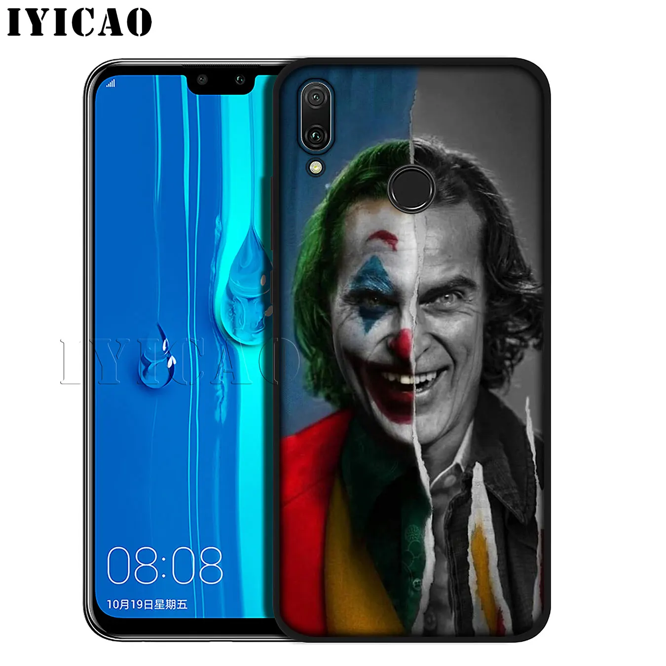 2 Забавный Джокер Мягкий силиконовый чехол для huawei P30 P20 Pro P10 P9 Lite Mini P Smart Z Plus - Цвет: 2