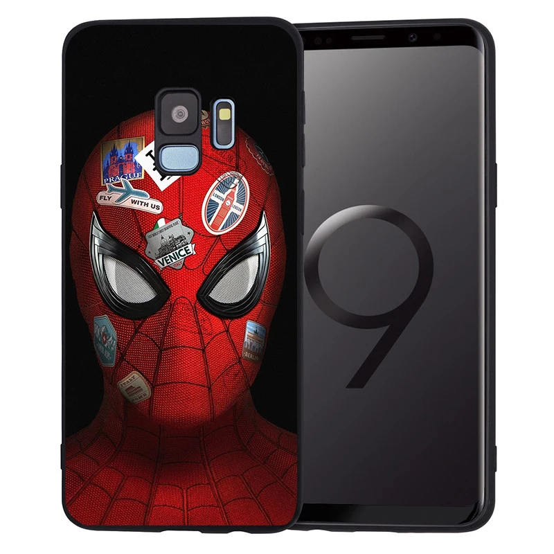 С принтами "Marvel", "Мстители", для Samsung Galaxy S6 S7 край S8 S9 S10 Plus Note 8, 9, 10, A30 A40 A50 A60 A70 M10 M20 чехол для телефона etui - Цвет: H2508