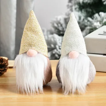 

Dwarf Santa Faceless Doll 2020 Christmas Decorations For Home Christmas Ornaments Xmas Party Supplies Happy New Year 2021 L922