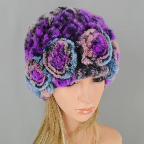 color15 Бестселлер inverno mulheres rex Chapeu de coelho de luxo mulheres lindas chapeus boina de couro boinas para mujer - Цвет: color15